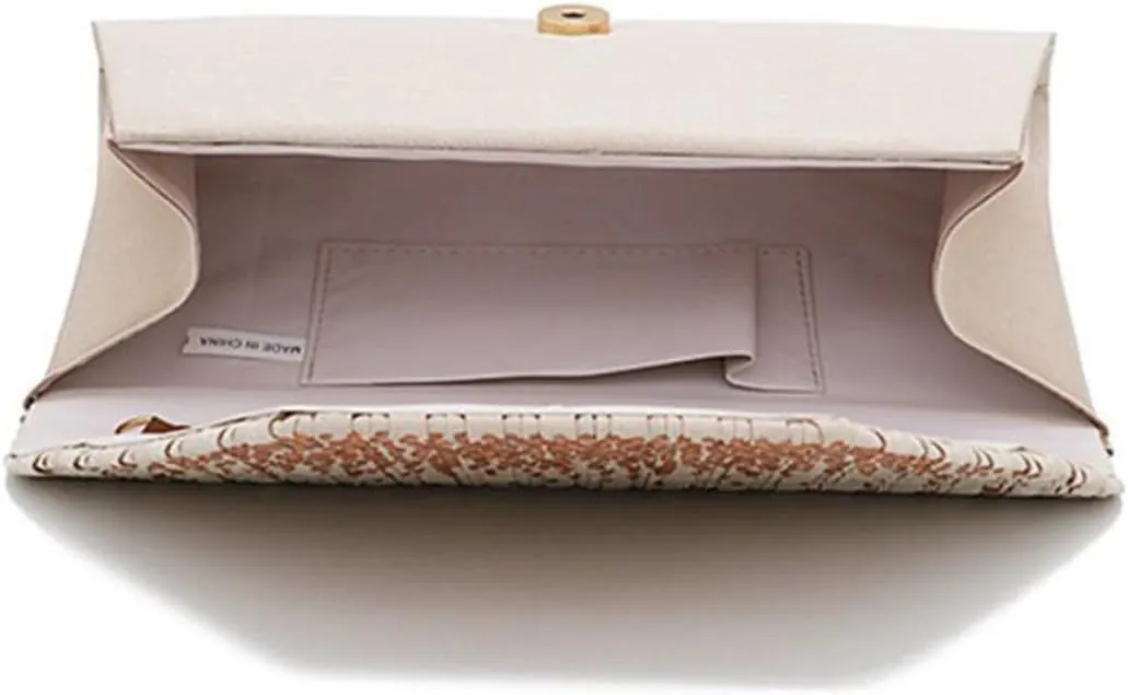 2pcs Handbags Summer Tote Evening Handbag Evening Clutch Bag Apricot Handbag Trendy Tote Bag Summer