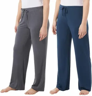 32 Degrees Cool Women's 2 Pack Soft Sleep Lounge Pants