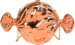 Acrylic Candy Shaped Handbag Cute Clutch Purse for Women Unique Chain Shoulder Bag for Dating