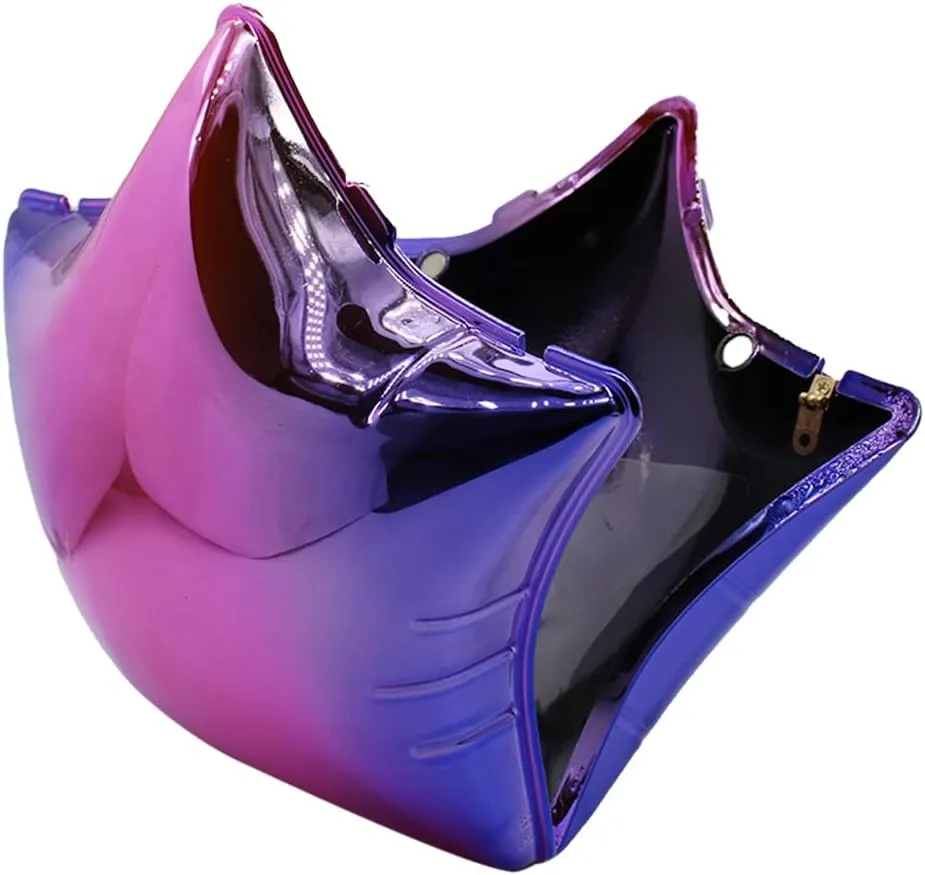 Acrylic Clutch Purse for Women Novelty Star Shaped Handbags Unique Purse for Party Cocktail Shoulder Bag