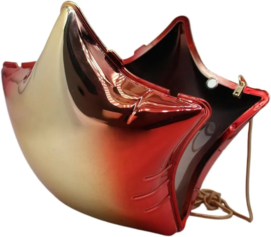 Acrylic Clutch Purse for Women Novelty Star Shaped Handbags Unique Purse for Party Cocktail Shoulder Bag