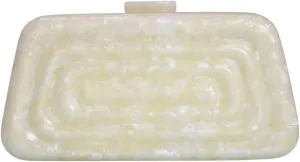 Acrylic Clutch Purse for Women Unique Acrylic Evening Bag Trendy Wedding Purses and Handbags for Party Prom