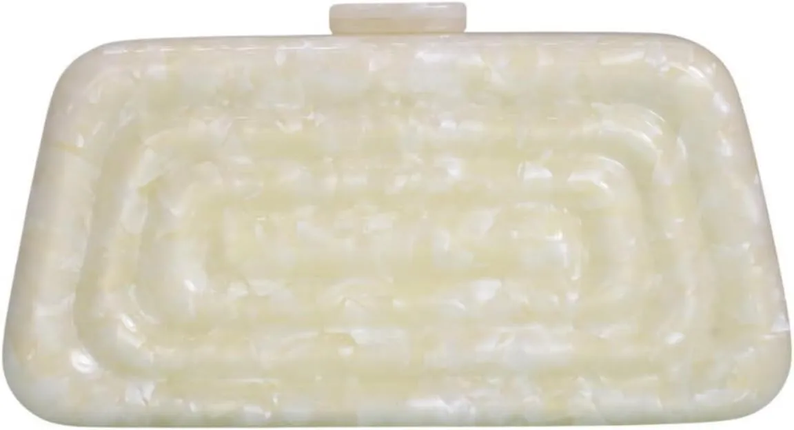 Acrylic Clutch Purse for Women Unique Acrylic Evening Bag Trendy Wedding Purses and Handbags for Party Prom
