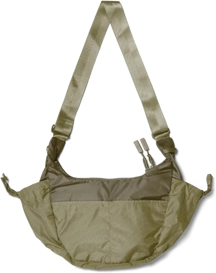 Baboon to the Moon Crescent Crossbody Bag  Water-Repellent Sling Bag for Women, Small Travel Purse, Lightweight Shoulder Bag