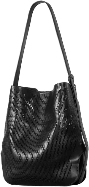 Beach Tote Bags PU Leather Hobo Bag Bucket Crossbody Purses Large Women's Shoulder Handbags Satchels for Shopping Swim Travel