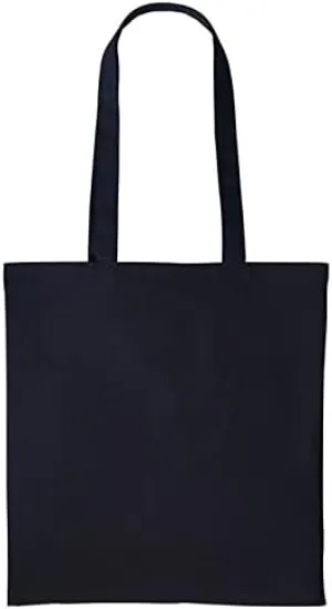 Boolavard Cotton Tote Bag, Lightweight Medium Reusable Grocery Shopping Cloth Bags, Suitable for DIY, Advertising, Promotion
