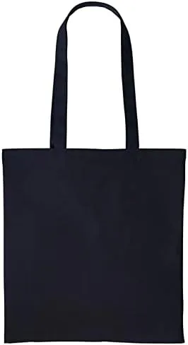 Boolavard Cotton Tote Bag, Lightweight Medium Reusable Grocery Shopping Cloth Bags, Suitable for DIY, Advertising, Promotion