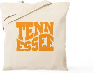 CafePress Tennessee Tote Bag Reusable Natural Beige Canvas Shopping Bag