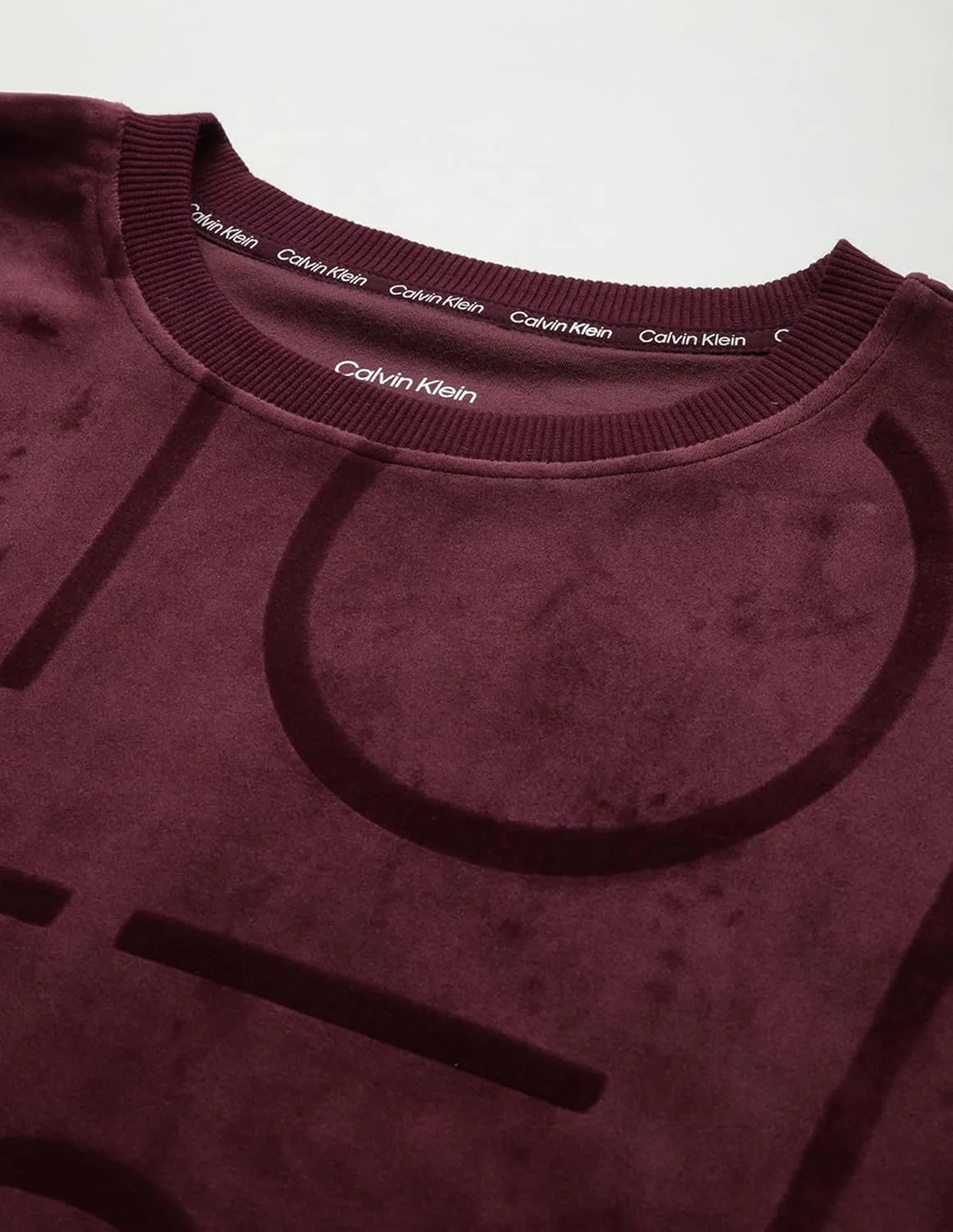 Calvin Klein Women's Embosed Logo Knit Longsleeve