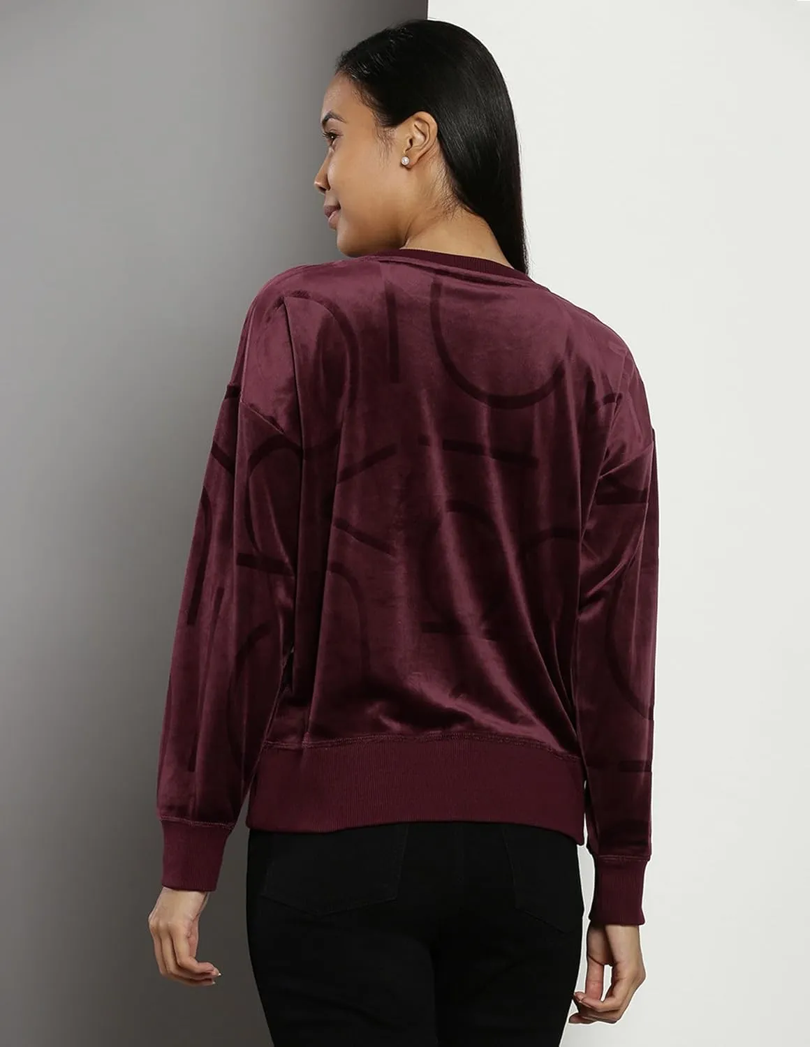 Calvin Klein Women's Embosed Logo Knit Longsleeve