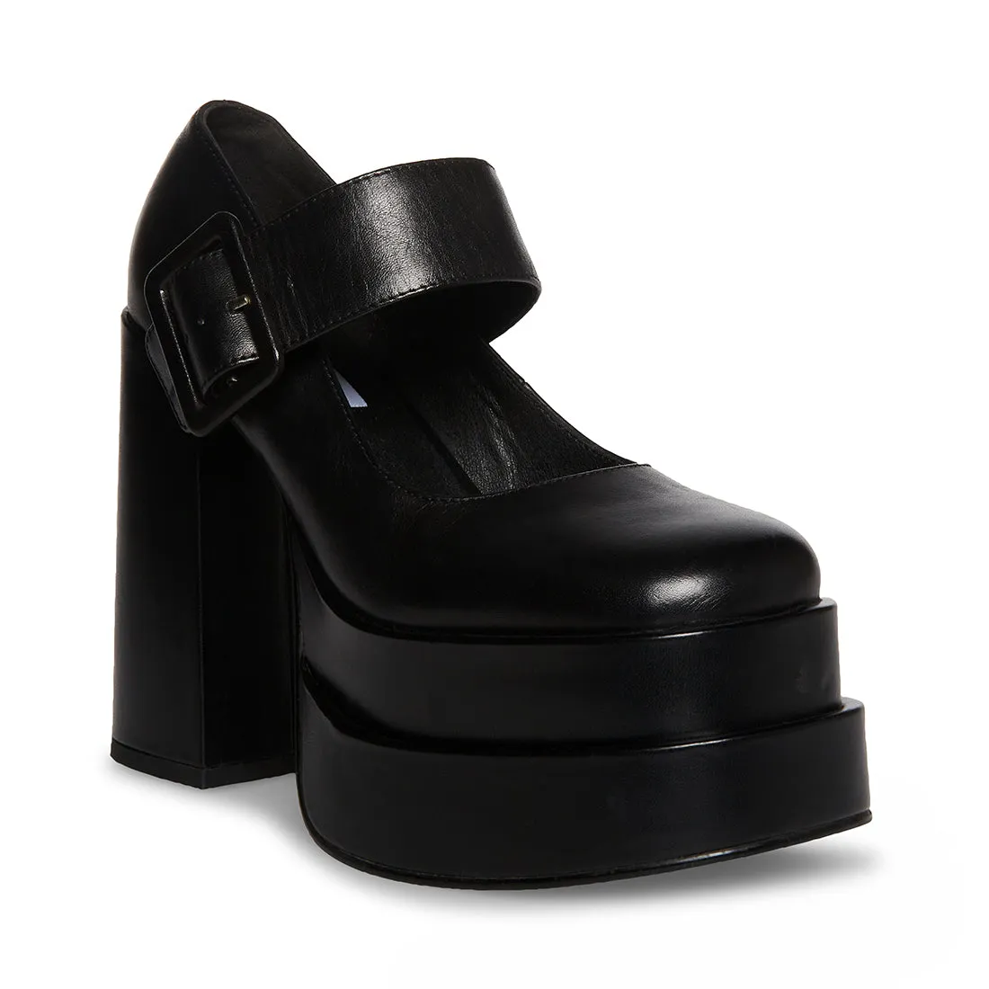CARLY BLACK LEATHER