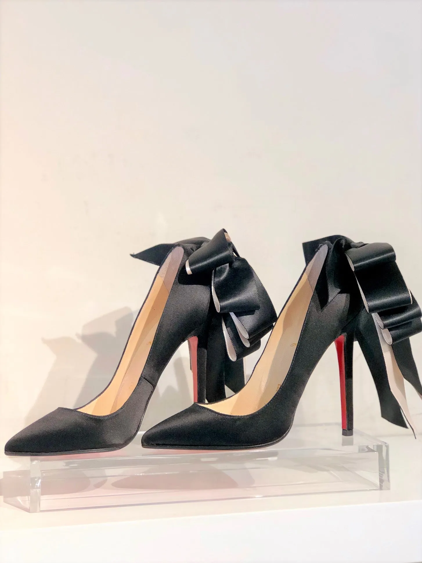 Christian Louboutin Anemone Satin Pumps