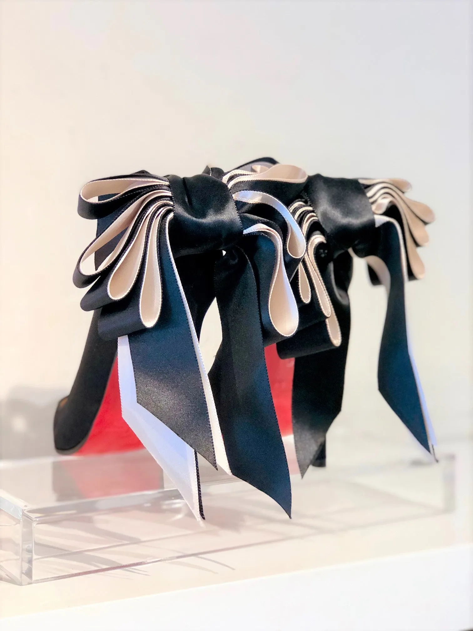 Christian Louboutin Anemone Satin Pumps