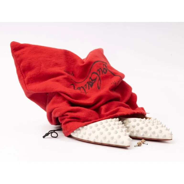 Christian Louboutin Pigalle Spikes Platform Pumps