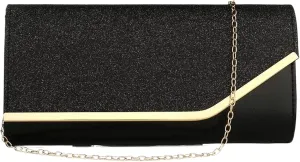 Clutch Purses for Women Fashionable Gold Clutch Bags for Women Elegant Purses Handbags with Chain Shoulder Strap for Wedding Party