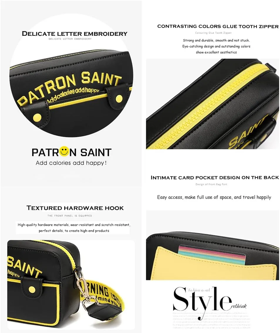 Crossbody Bags for Women,PU Leather Crossbody Purses for Women Shoulder Bag Retro Classic Purse Clutch Shoulder HandBag
