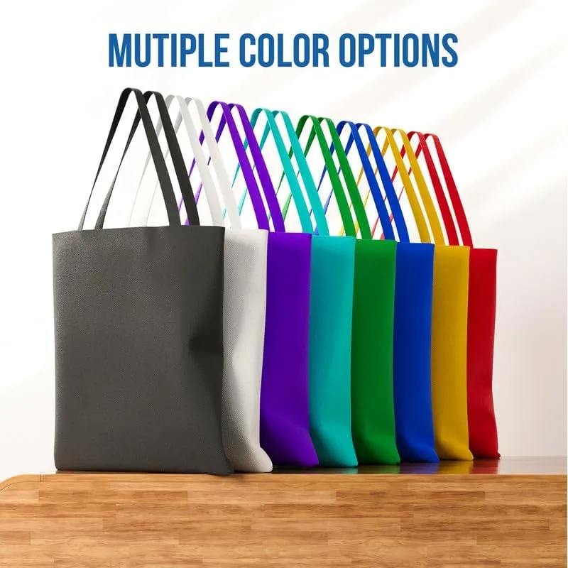 Custom Canvas Tote Bag Personalized Reusable Carryall Promotional Printed Shoulder bag in Bulk