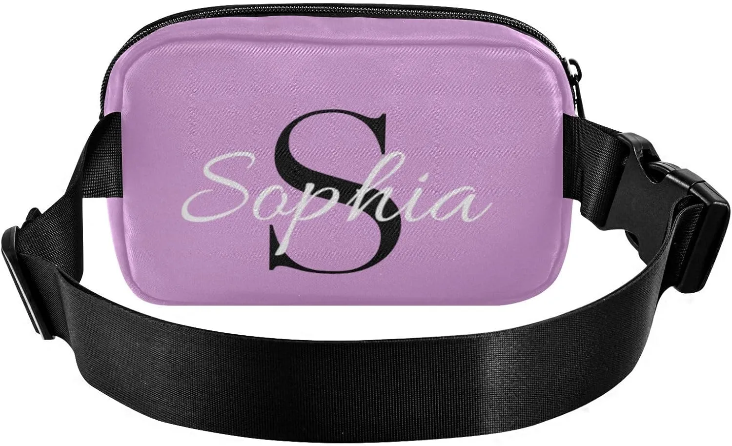 Custom Plum Fanny Pack for Women Men Personalizied Belt Bag Crossbody Waist Pouch Waterproof Everywhere Purse Fashion Sling Bag for Hiking Cycling