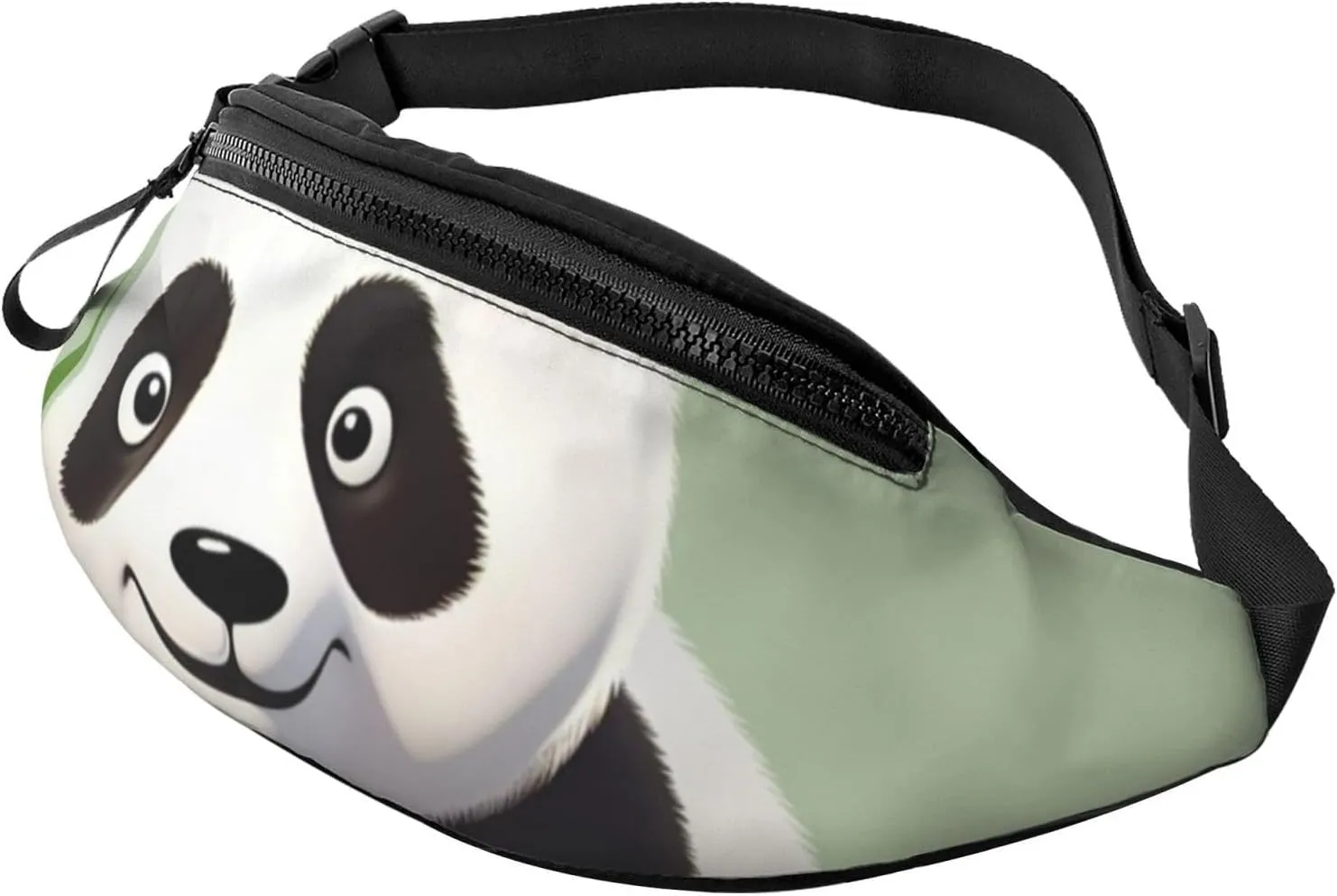 Cute panda Fanny Pack for Men Women Fashion Waist Packs Travel Crossbody Bag With Adjustable Strap Everywhere Belt Bag Waterproof Chest Bags Cycling Bum Bag Wallet