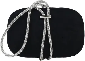 DAFFUI Women Elegant Faux Velvet Evening Bag Draw Rope Clutch Purse Handbag for Office Event Family Party Wedding Guest