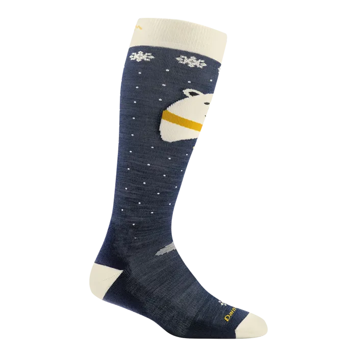 Darn Tough Kids Polar Bear Over-the-Calf Midweight Sock