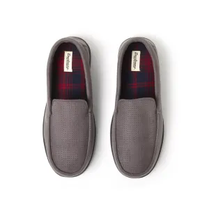 Dearfoams Cozy Comfort Men's Jason Microsuede Moccasin Slippers