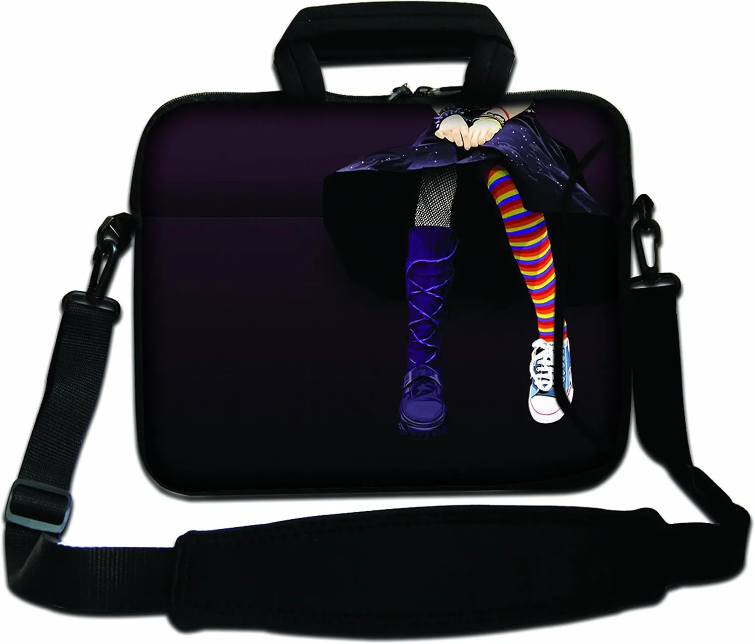 Designed Netbook Shoulder Sleeve Soft Case Pouch Multisizes!!!