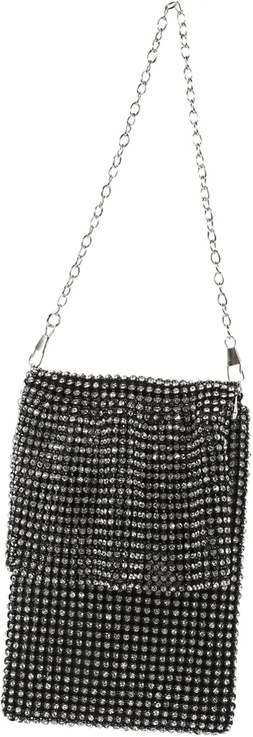 Elegant Evening Bag for Women Stylish Rhinestone Clutch Purse Versatile Handbag for Parties Banquets and Special Occasions present for Birthdays and Holidays