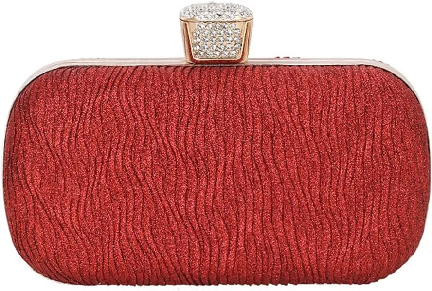Elegant Women Handbag Evening Bag Shiny Sequin Clutch Bags Wedding Purse Party Banquet Shoulder Bag