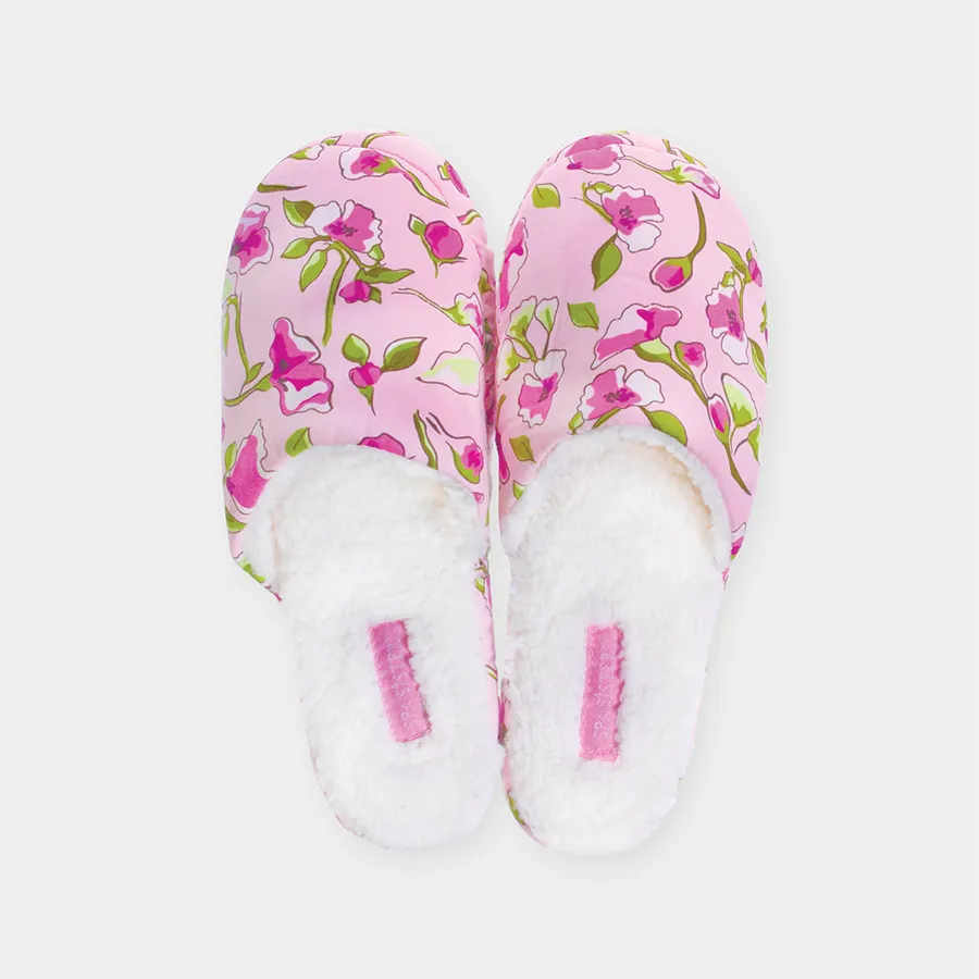 Floral Slippers