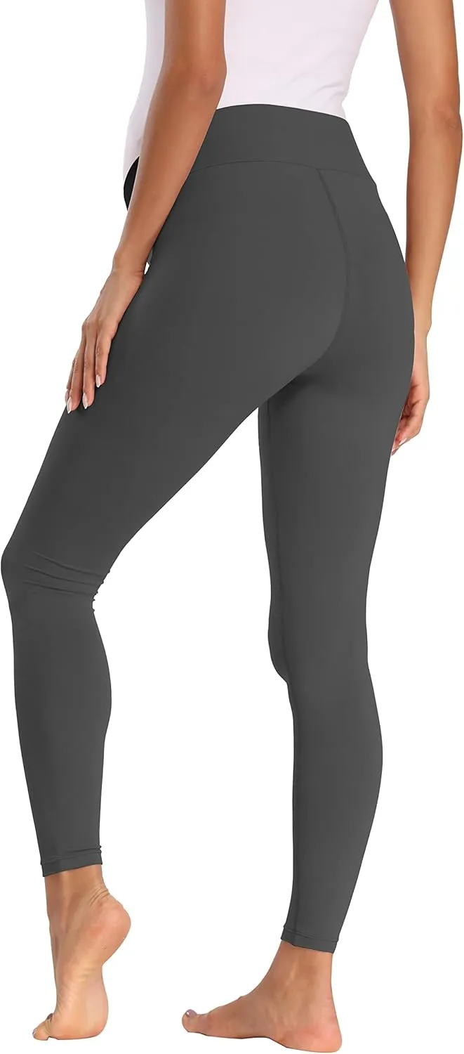 Foucome Women's Under The Belly Super Soft Support Maternity Leggings