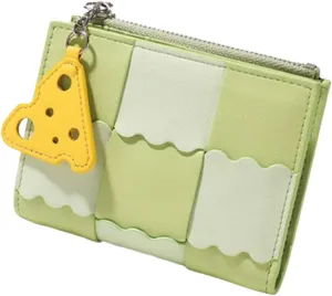 FRCOLOR Small Purse Delicate Cookie Wallet Multi-use Card Holder Fashion Pouch