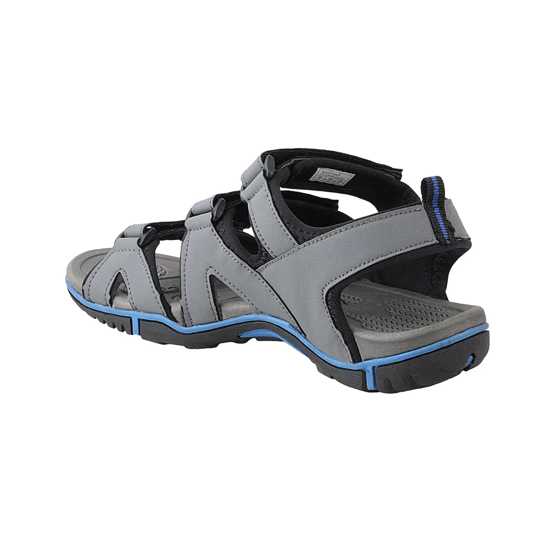 Fuel Charlie Sandal For Men's (D.GREY/R.BLUE)
