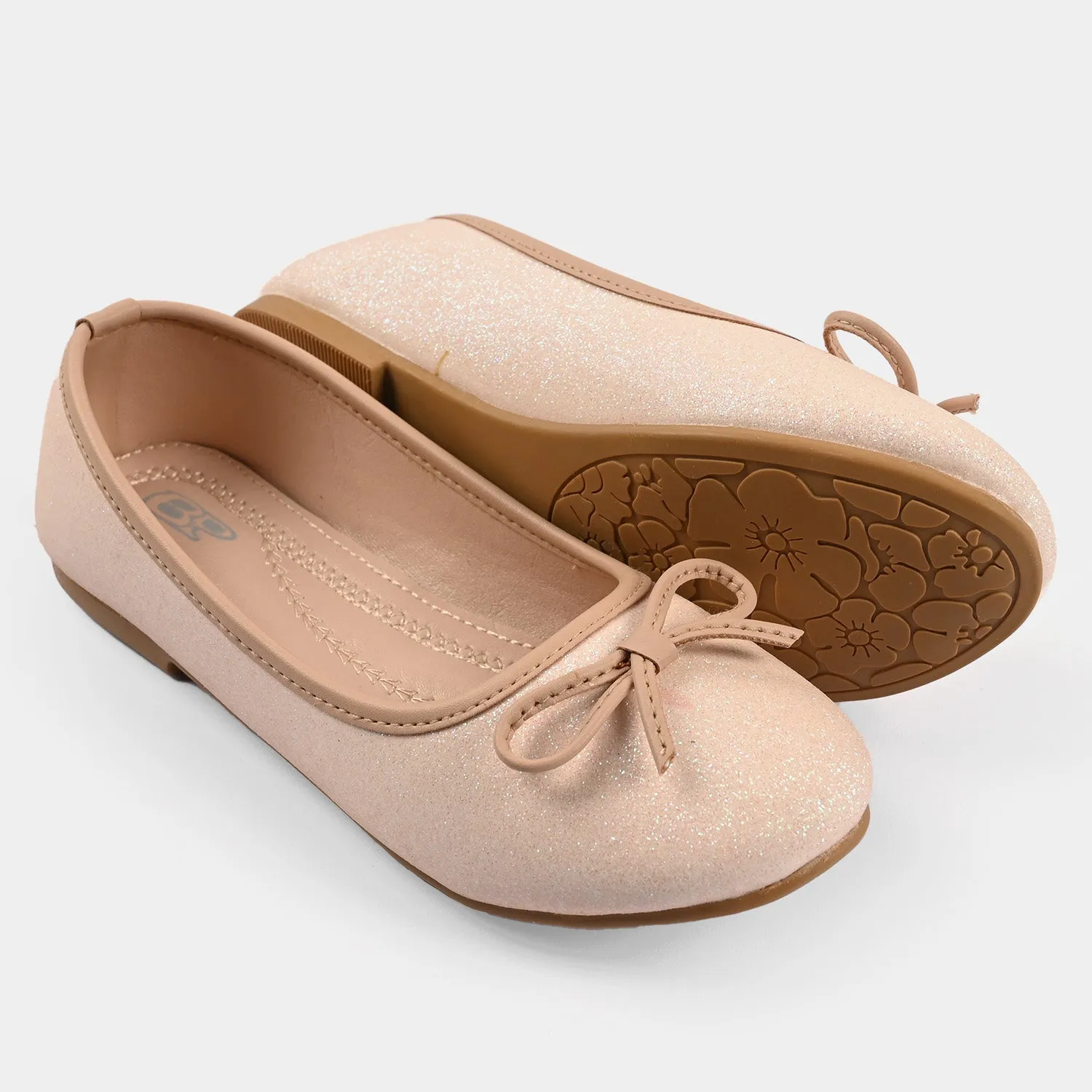 Girls Pumps 80-25-BEIGE
