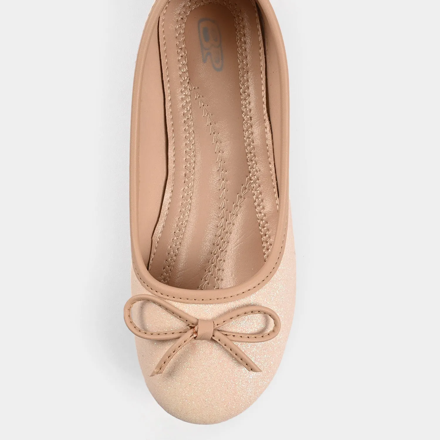 Girls Pumps 80-25-BEIGE