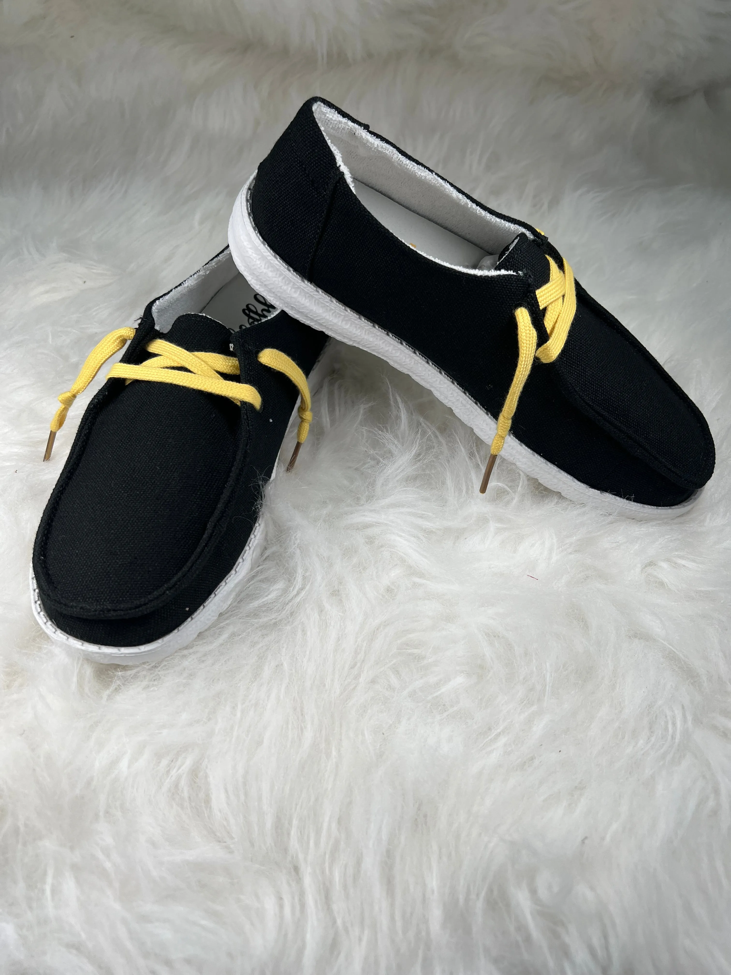 Gypsy Jazz Game Day Slip Ons