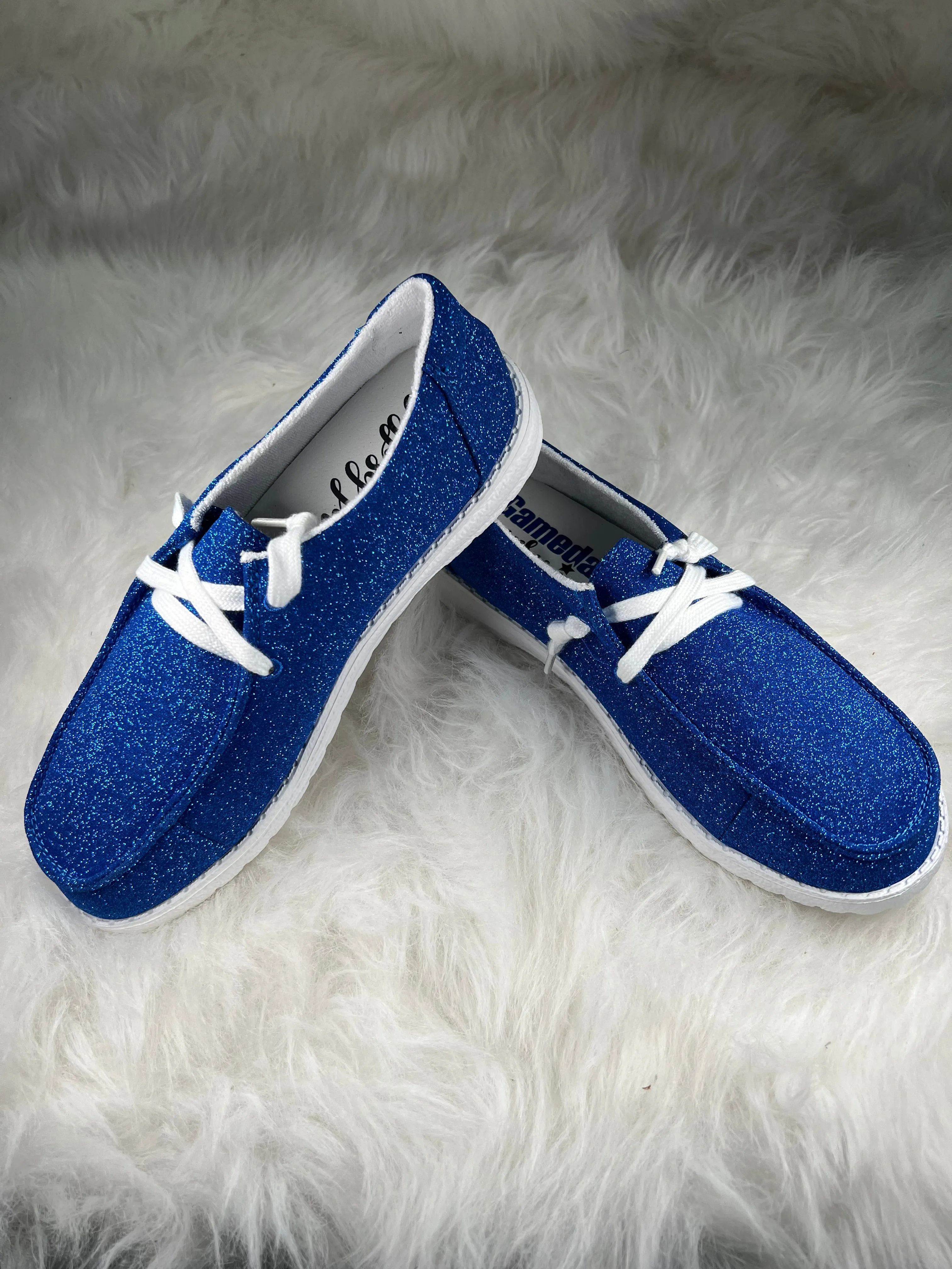 Gypsy Jazz Game Day Slip Ons