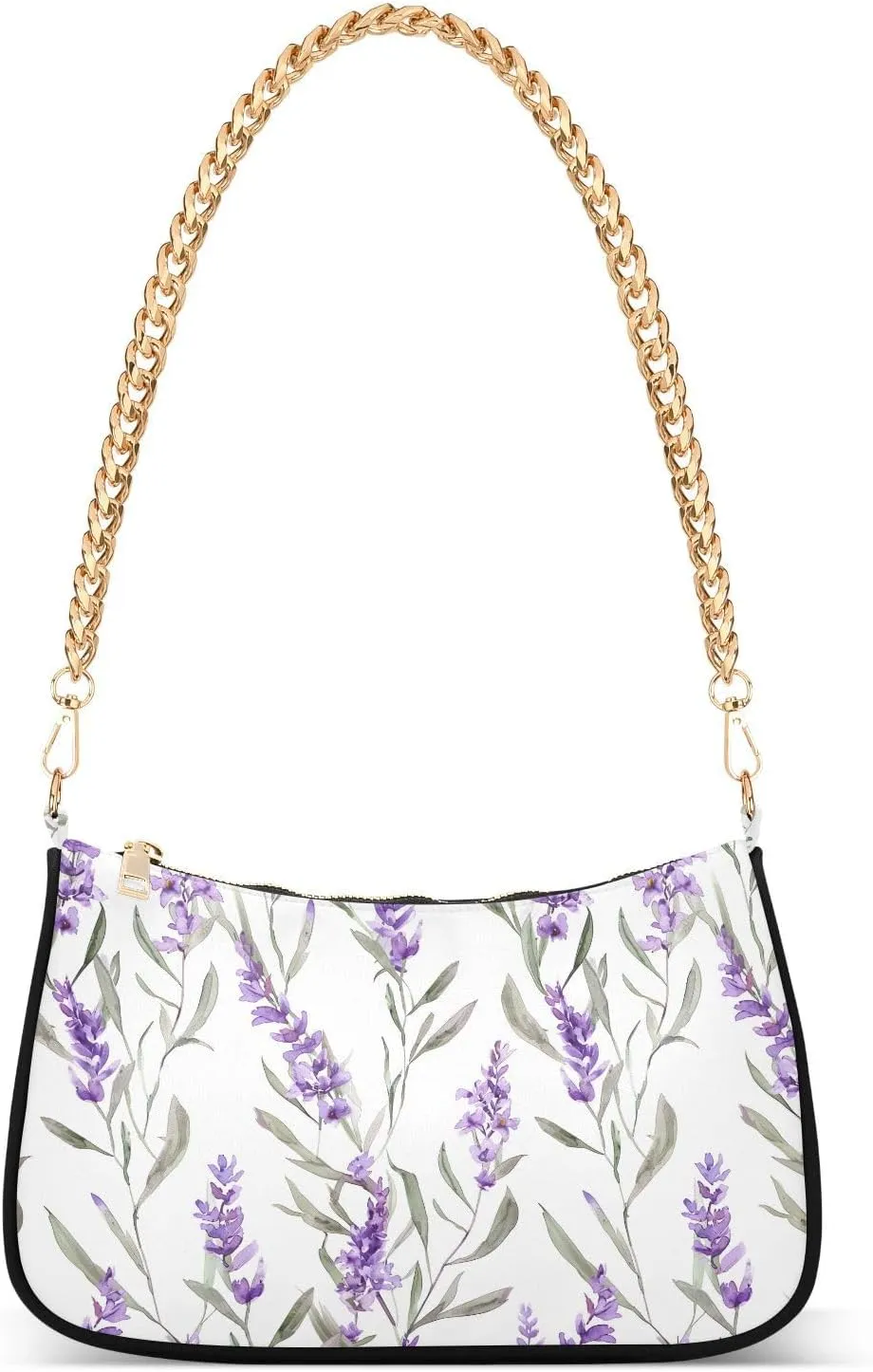 Hobo Bags for Women Lavender Purple Tote Purses Small Handbags with Chain 20858465