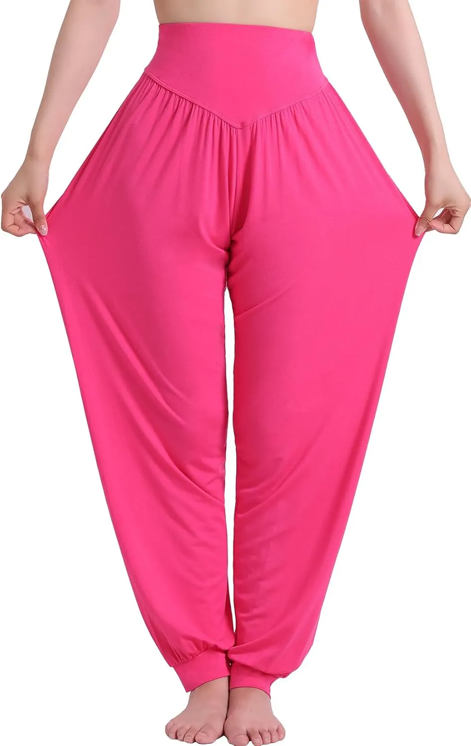 Hoerev Women Super Soft Yoga Pants Dance Trousers Lounge Pant