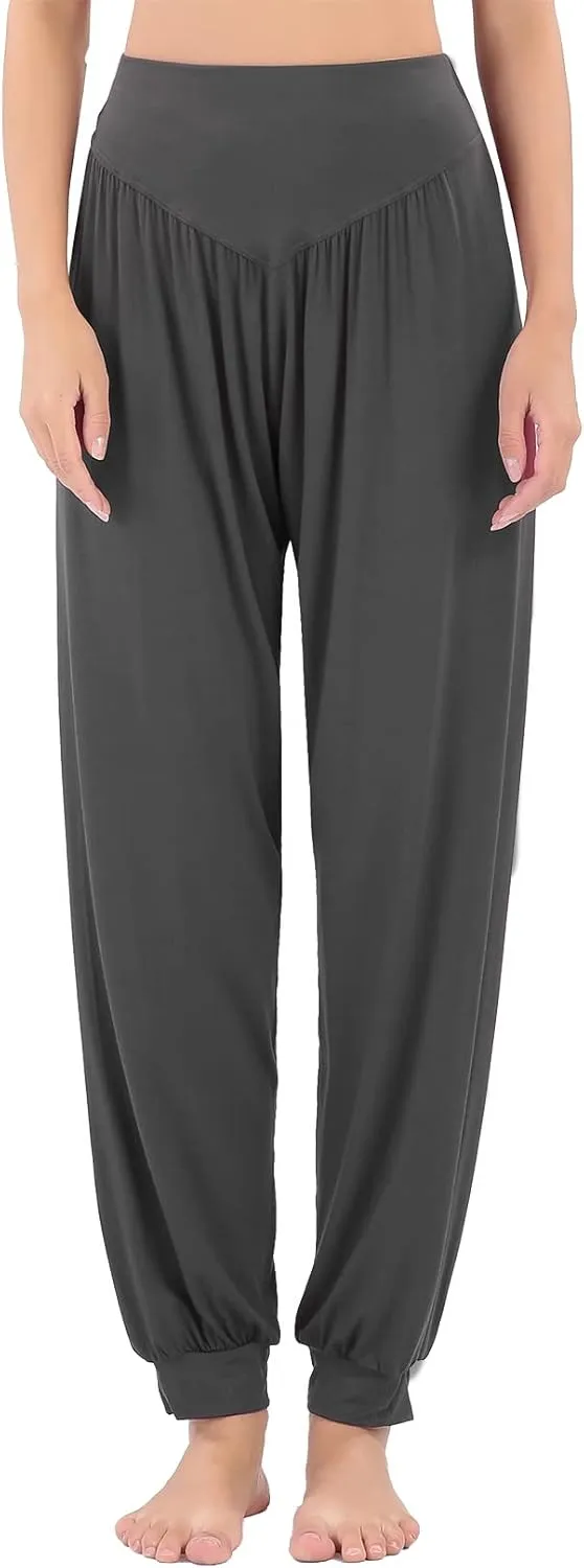 Hoerev Women Super Soft Yoga Pants Dance Trousers Lounge Pant