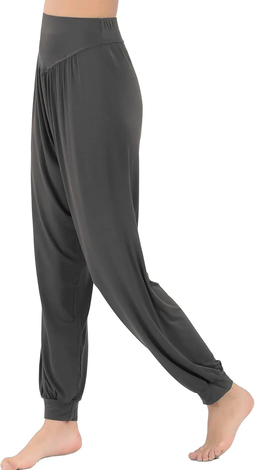 Hoerev Women Super Soft Yoga Pants Dance Trousers Lounge Pant