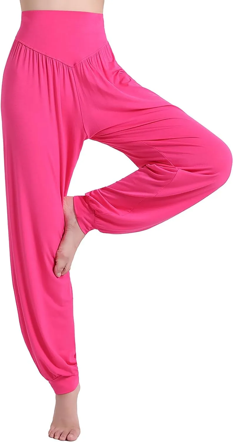 Hoerev Women Super Soft Yoga Pants Dance Trousers Lounge Pant