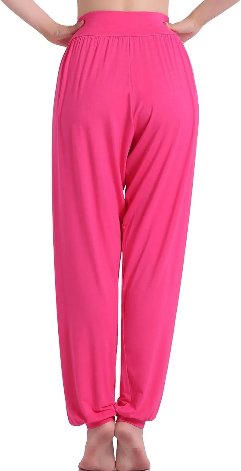 Hoerev Women Super Soft Yoga Pants Dance Trousers Lounge Pant