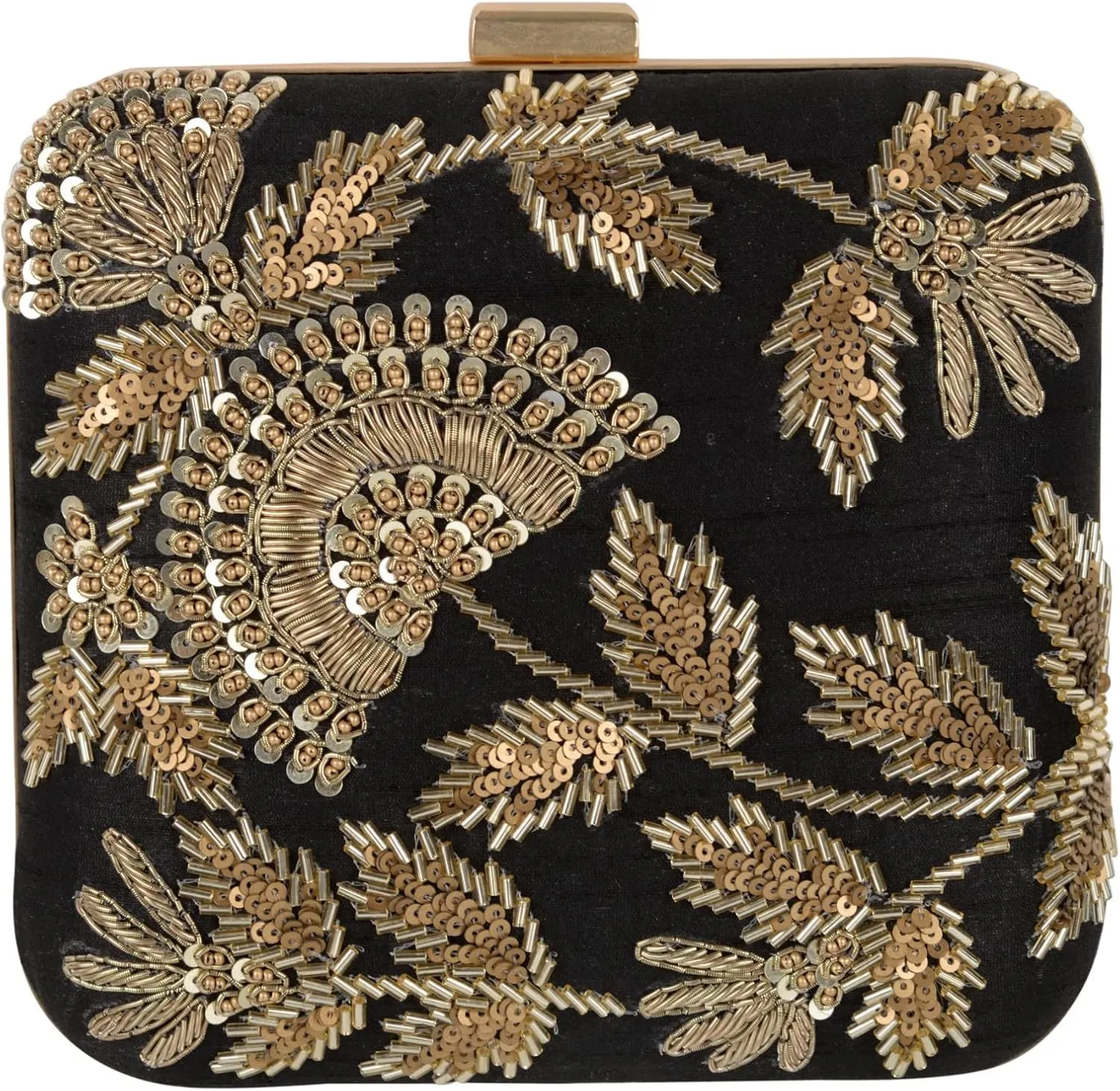 Homemporia Clutch purses | Evening bags | Purses and handbags | Evening Bag with Detachable Chain for Womens.