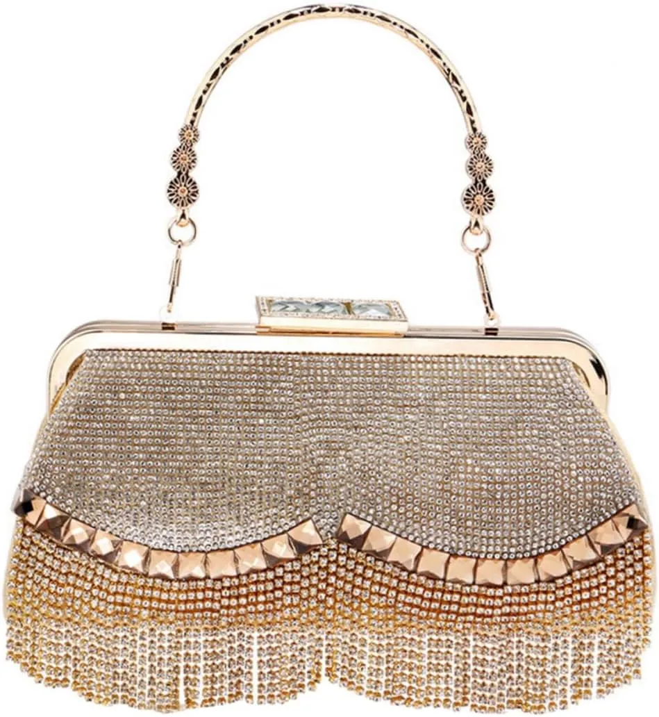 Homoyoyo Black Evening Purse Elegant Banquet Bag for Women Light Pink Clutch Purse Clutch Bags for Women Evening