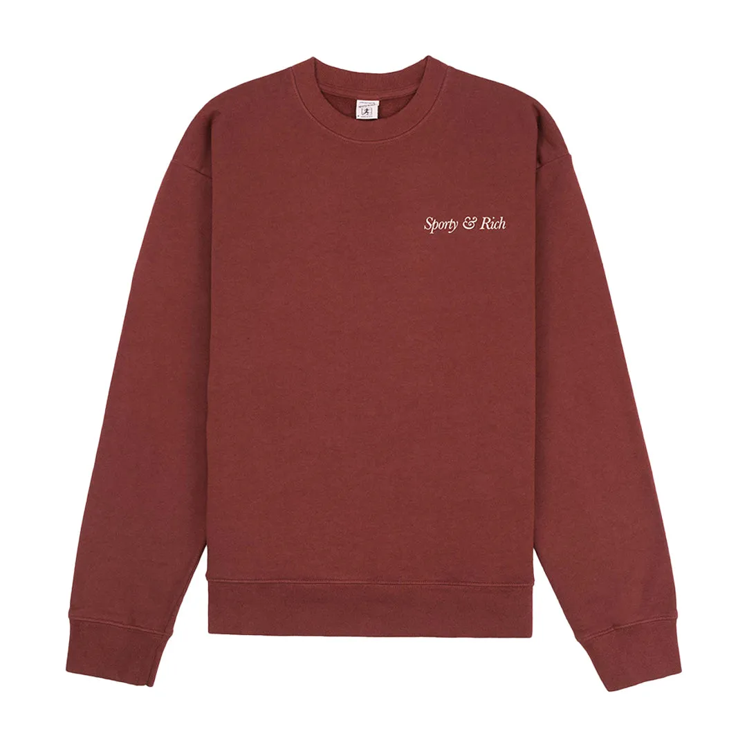 HWCNY CREWNECK MAROON