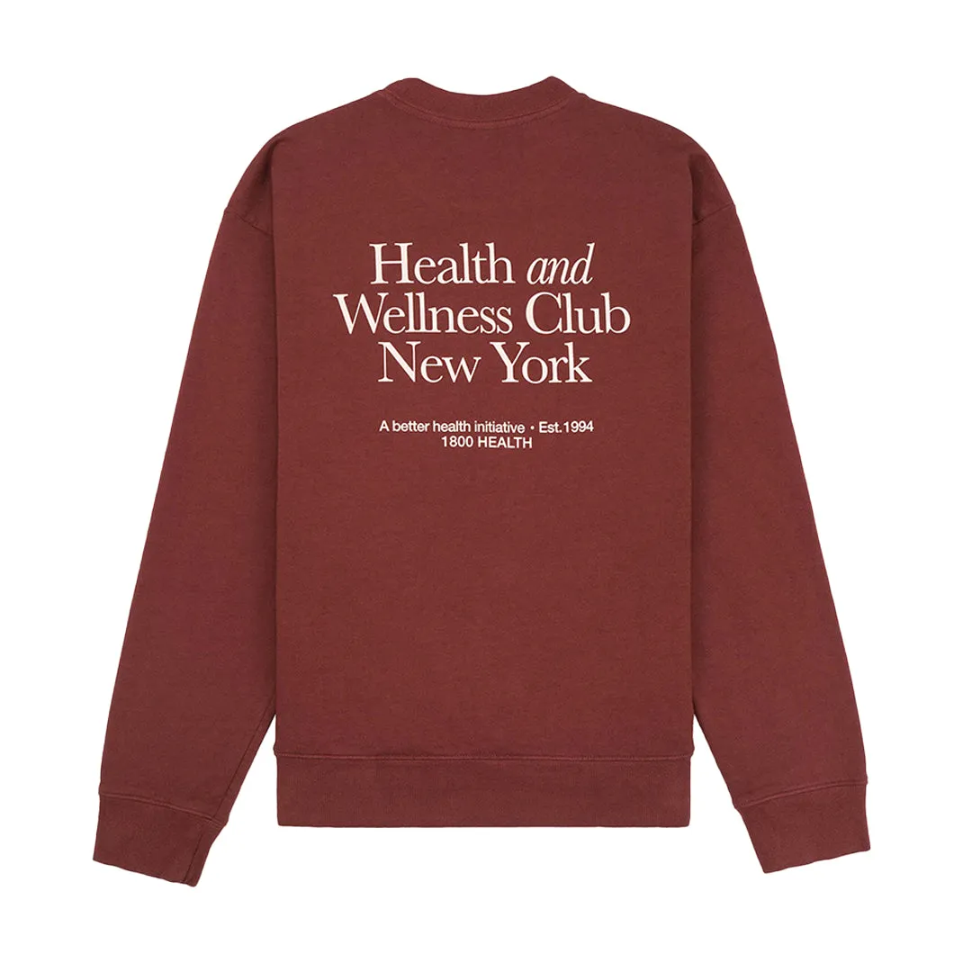 HWCNY CREWNECK MAROON