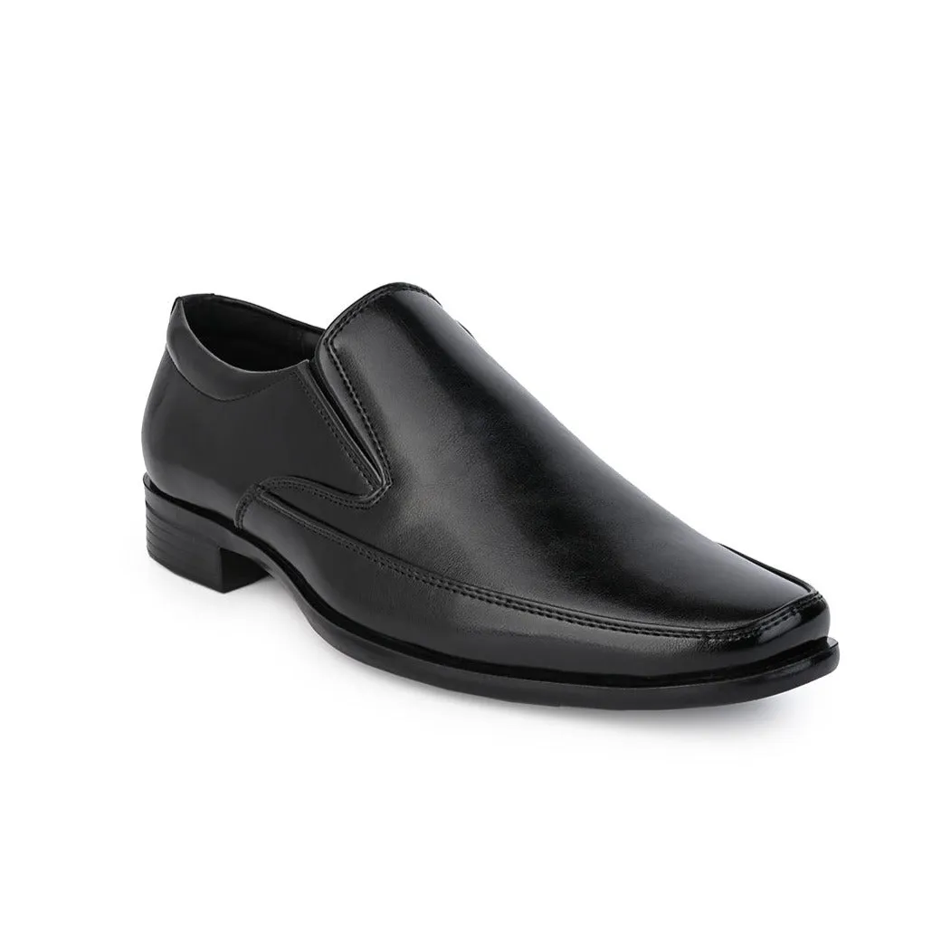 Hydes N Hues Men Black Comfort Formal Slip-Ons