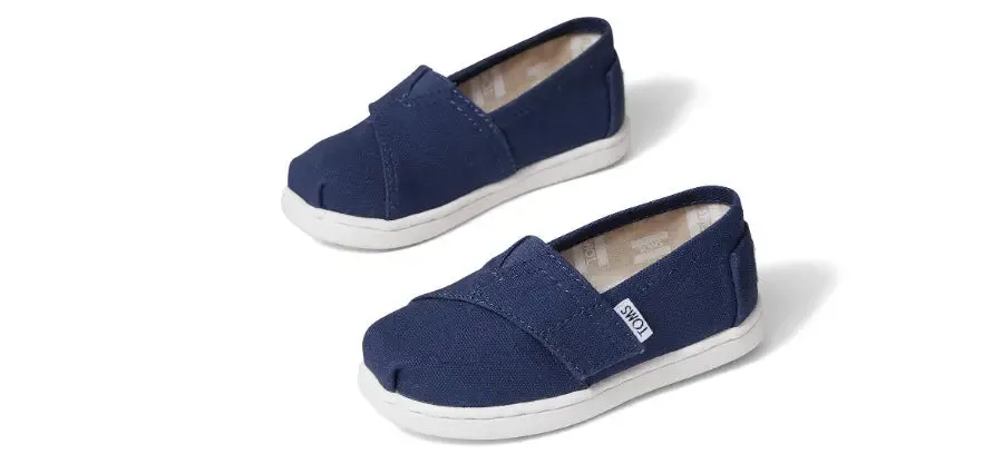 Infant TOMS Classic – Easy-On Vegan Slip-Ons