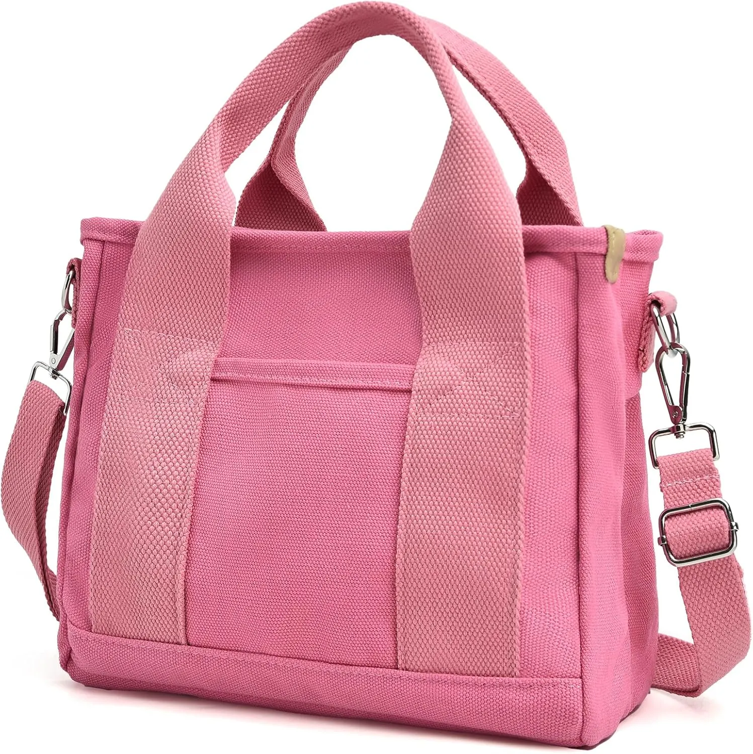 IwIeIaIrI Canvas Tote Bag for Women with Multi Pockets,Trendy Shoulder Handbag with Compartments for shopping,Work,Beach